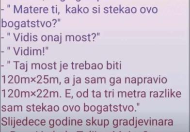 VIC DANA: Mujo građevinar