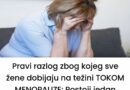 Pravi razlog zbog kojeg sve žene dobijaju na težini TOKOM MENOPAUZE: Postoji jedan način da to zaustavite!