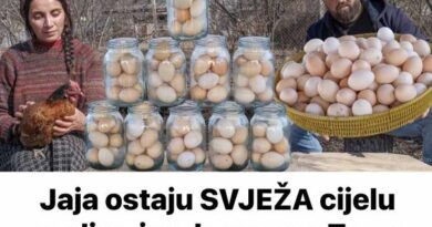 Jaja ostaju SVJEŽA cijelu godinu i ne kvare se: To su već znali naši djedovi i bake!