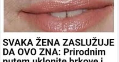 SVAKA ŽENA ZASLUŽUJE DA OVO ZNA: Prirodnim putem uklonite brkove i druge neželjene dlačice sa tijela zauvijek