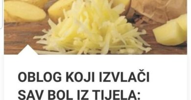 OBLOG KOJI IZVLAČI SAV BOL IZ TIJELA: Provjeren lijek za reumu, išijas, giht i artritis…