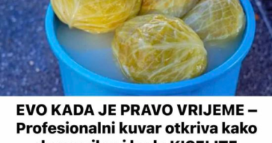 EVO KADA JE PRAVO VRIJEME – Profesionalni kuvar otkriva kako da pravilno i kada KISELITE KUPUS, ovako neće biti bijele skrame na površini