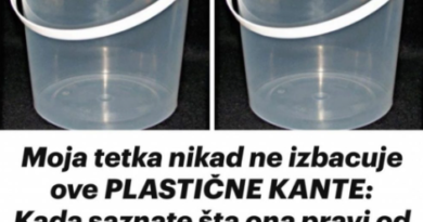 Moja Tetka Nikad Ne Izbacuje 0ve PLASTIČNE KANTE:Kada saznate šta ona pravi od njih,počet ćete da ih odlažete danas!!!