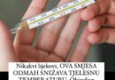 Nikakvi lijekovi, OVA SMJESA ODMAH SNIŽAVA TJELESNU TEMPERATURU: Objavljen PRIRODNI RECEPT, tableta vam više neće trebati