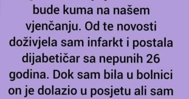 “Dvije nedjelje prije vjenčanja priznao mi je…”