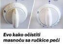 Evo kako očistiti masnoću sa ručkice peći BEZ HEMIKALIJA!