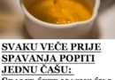 SVAK0 VEČE PRIJE SPAVANJA P0PITI JEDNU ČAŠU: Spalit ćete masnoću i 0ČISTITI DEBELO CRIJEVO…