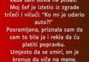 Slučajno sam ogrebala automobil jutros na parkingu kada sam došla na posao