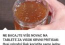 NE BACAJTE NOVAC NA UZALUDNE LIJEKOVE: Spriječite visok krvni tlak i holesterol uz ovaj prirodni lijek!