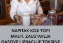 NAPITAK KOJI TOPI MASTI, ZAUSTAVLJA GASOVE I IZBACUJE TOKSINE IZ TIJELA: Dodajte po 1 sastojak u bilo koje piće ili čorbu