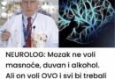 NEUROLOG: Mozak ne voli masnoće, duvan i alkohol. Ali on voli OVO i svi bi trebali znati za to!