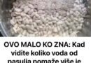 OVO MALO KO ZNA: Kad vidite koliko voda od pasulja pomaže više je nećete bacati