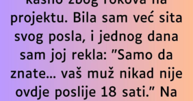 “Moj šef me tjerao da lažem njegovoj ženi…”