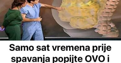 SAMO SAT VREMENA PRIJE SPAVANJA POPIJTE OVO I GLEDAJTE KAKO MRŠAVITE KAO NIKAD PRIJE