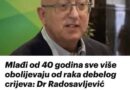 Mladji od 40 godina sve vise obolijevaju od karcinoma debelog crijeva