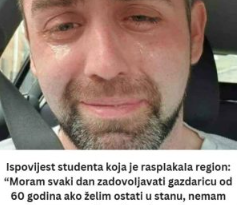 Ispovijest studenta koja je raspIakaIa region: “Moram svaki dan zadovoIjavati gazdaricu od 60 godina ako želim ostati u stanu, nemam novca, ali to nije najgore..”